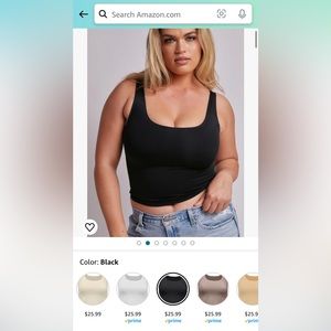 Almere seamless crop top S